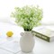 Grand Verde Myosotis Artificial Flowers Real Touch Plastic Faux Bouquets Fake Floral Greenery Stems - 10pcs Bulk